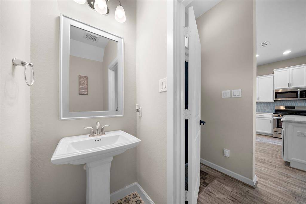 First Floor - Powder Room
