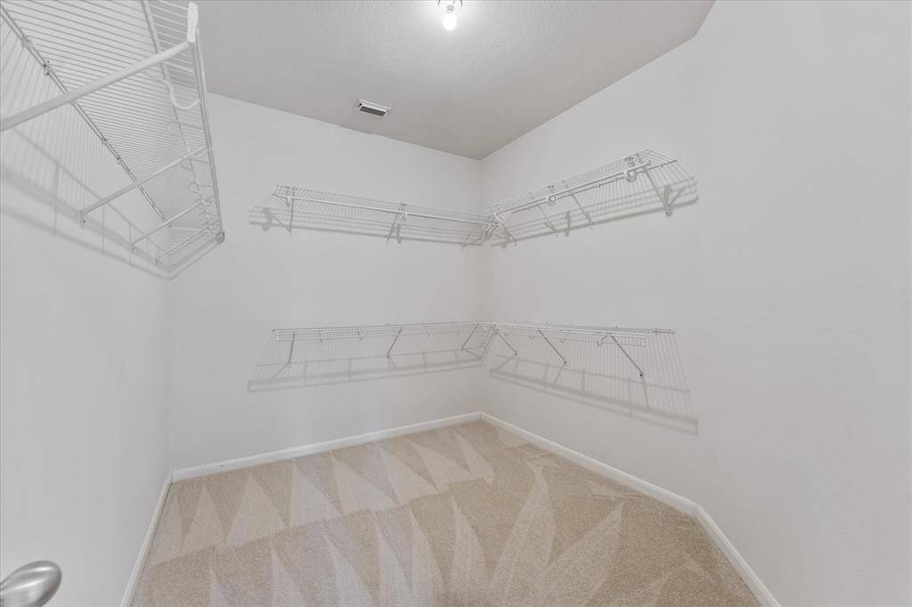 Primary walk in closet