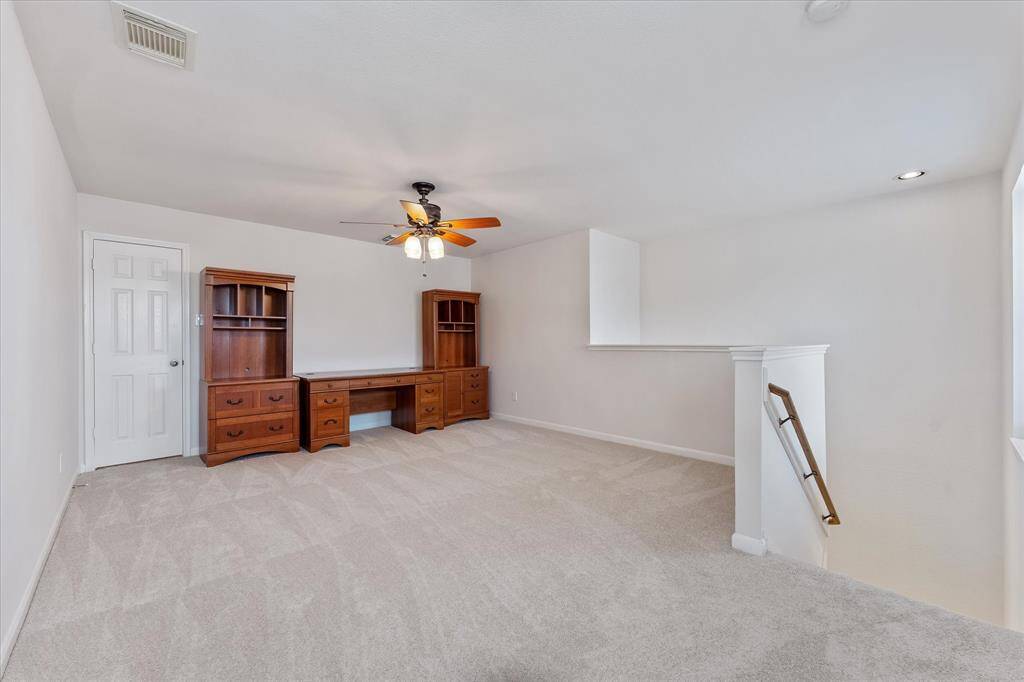 Second level primary bedroom
