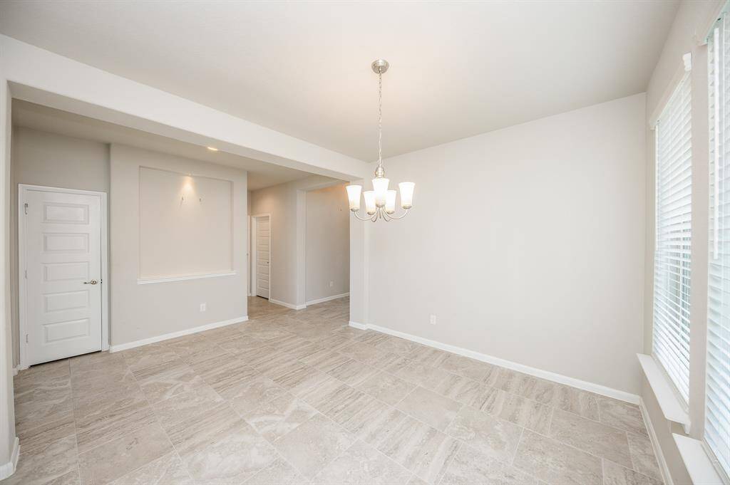 Another view of the formal dining room.