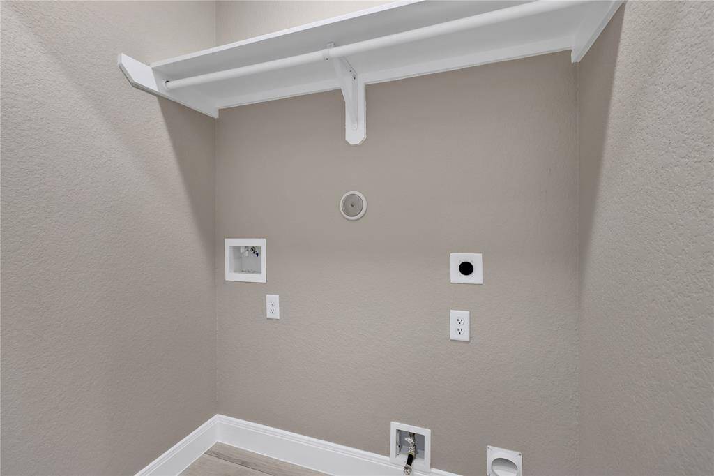 Laundry area