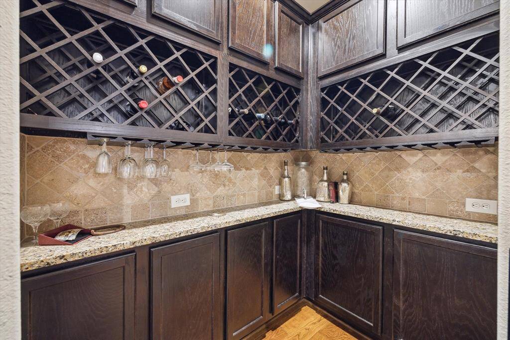 Enjoy entertaining in your own private wine grotto. As you pour a glass of your finest vintage, the conversation flows as smoothly as the wine itself.