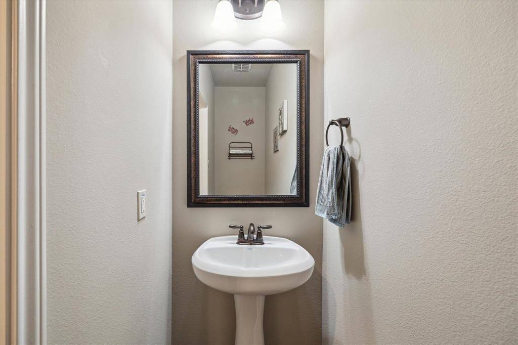 An extra guest bathroom is always a welcome amenity.
