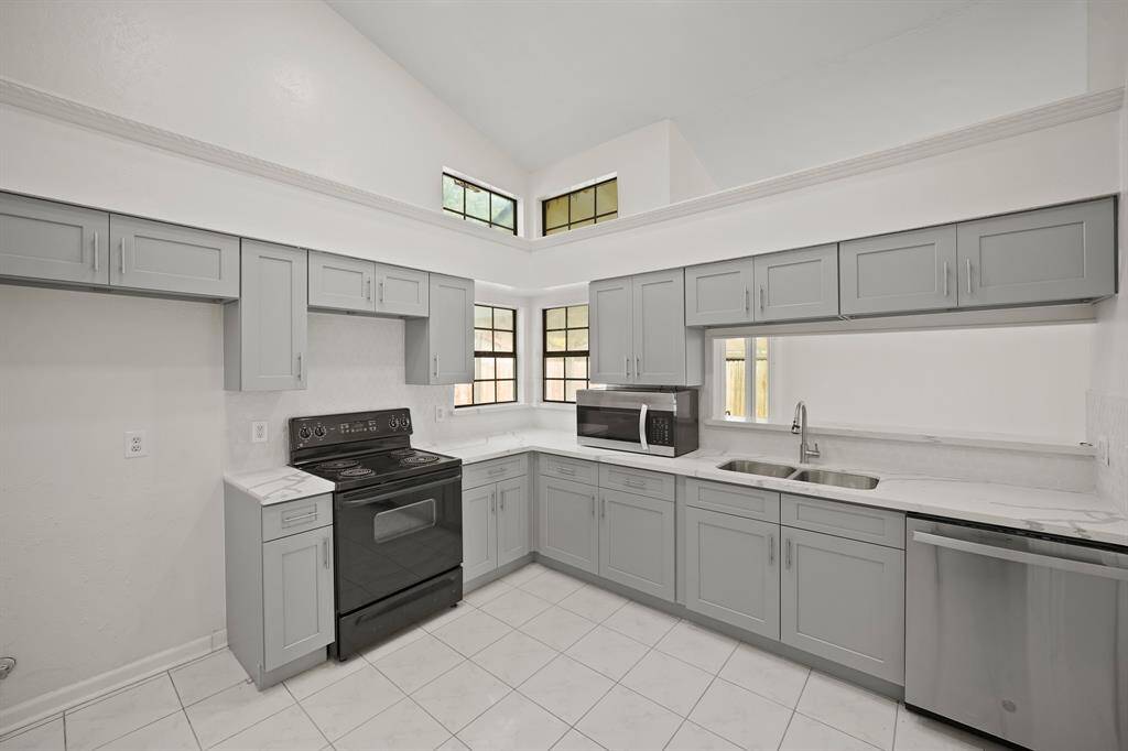Updated kitchen with plenty of cabin space.