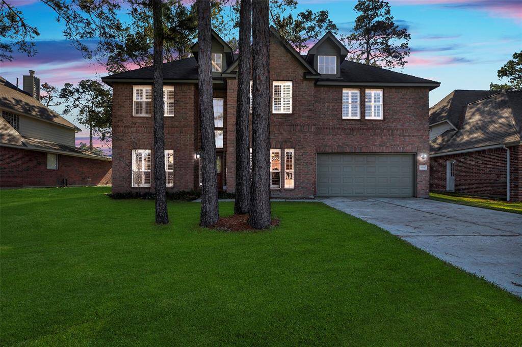 Discover your dream home: a charming brick exterior, spacious interiors, and a serene neighborhood setting. Perfect for modern living.