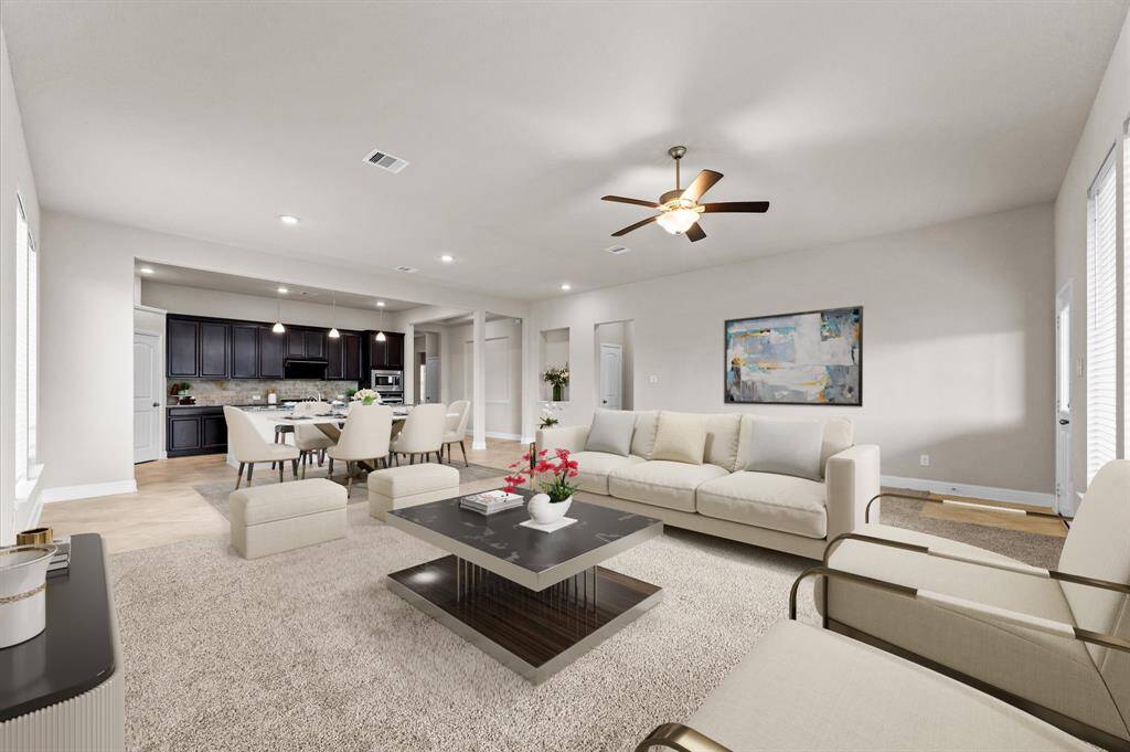 Whether hosting guests or unwinding after a long day, this space feels like home.