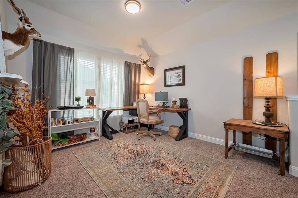 Upstairs game room