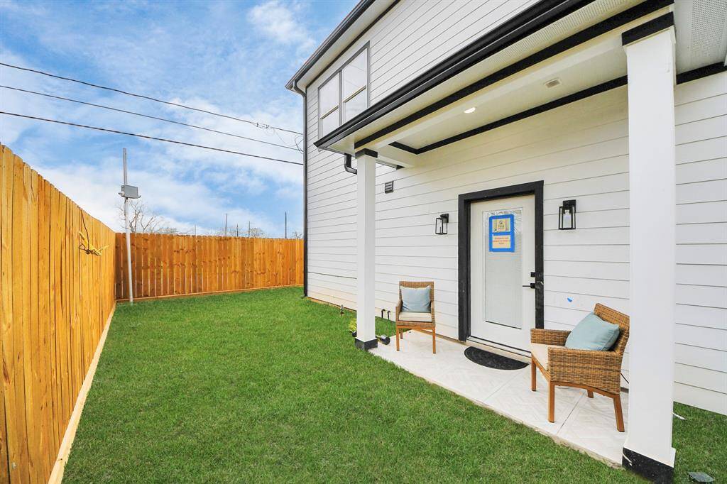 Backyard - similar floor plan to 8821 Edgar Street