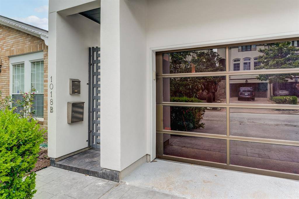 Gated entryway.