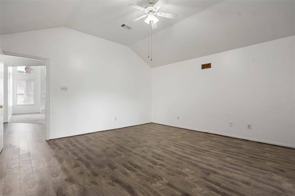 Alternate view of the spacious primary bedroom.