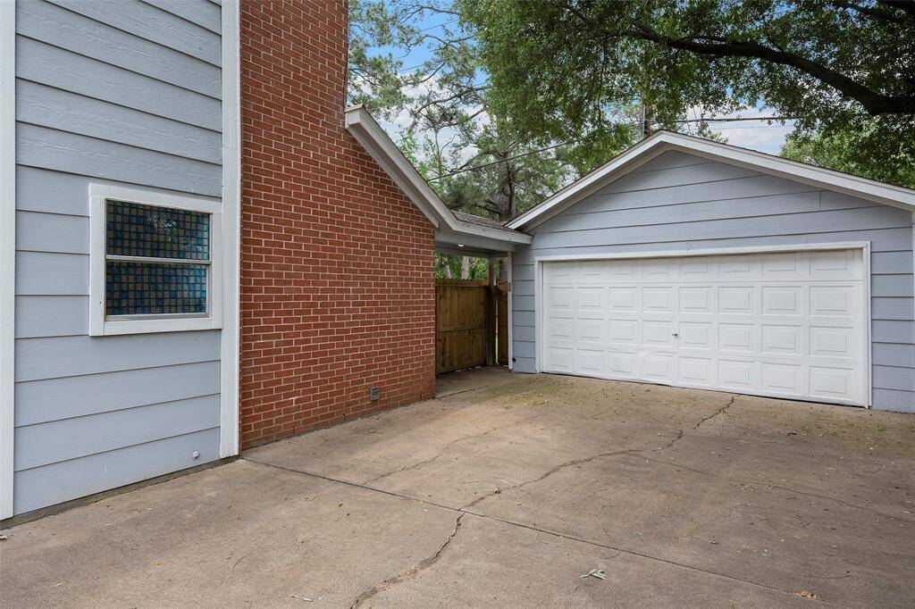 Detached two car garage.