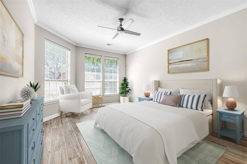 PRIMARY BEDROOM - VIRTUALLY STAGED