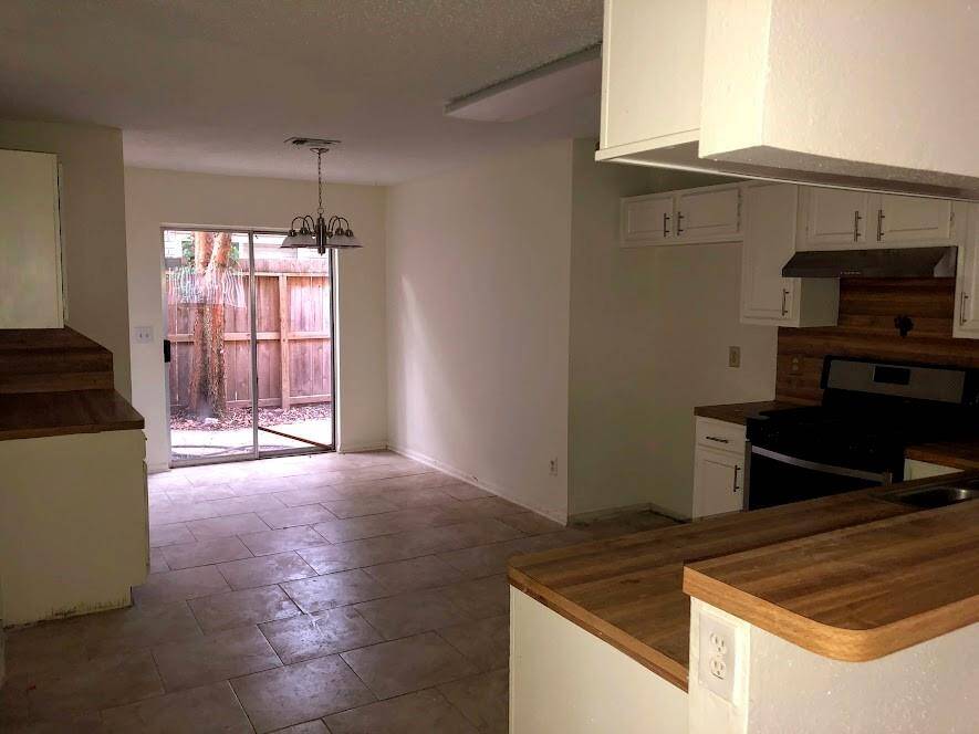 view of the kitchen