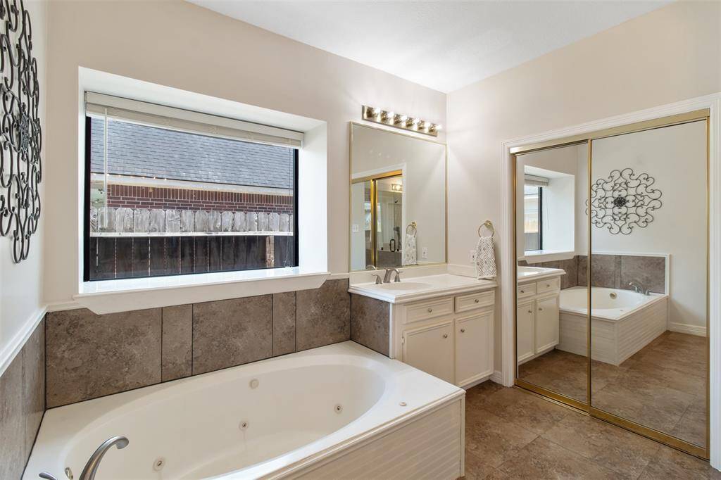Indulge in a relaxing spa bath to unwind after a busy day.