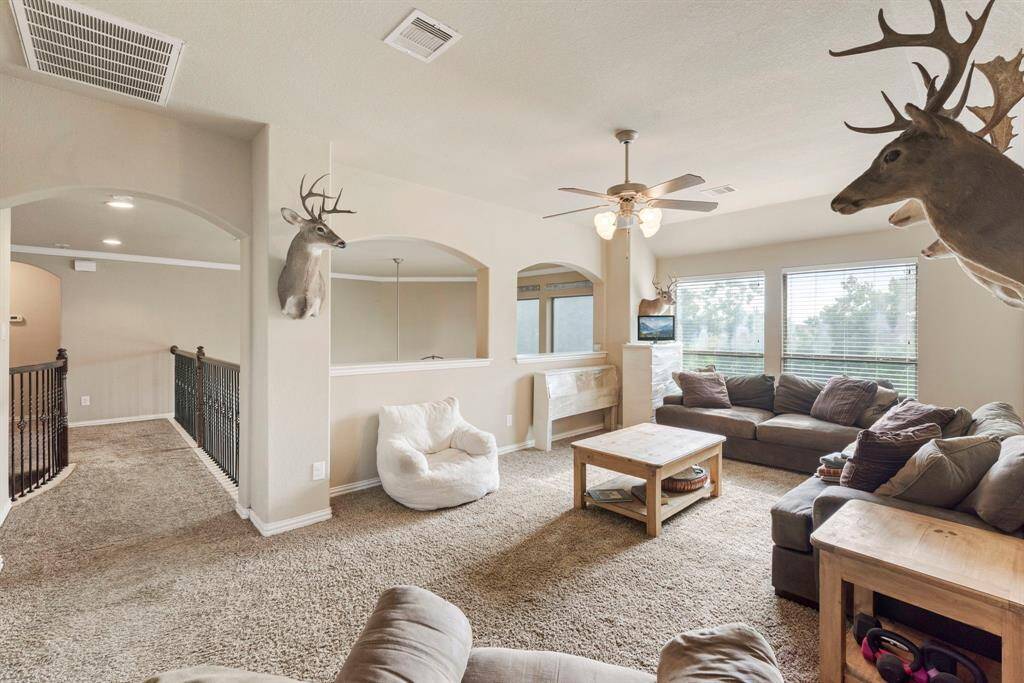 Gameroom is perfect place for a hangout area!