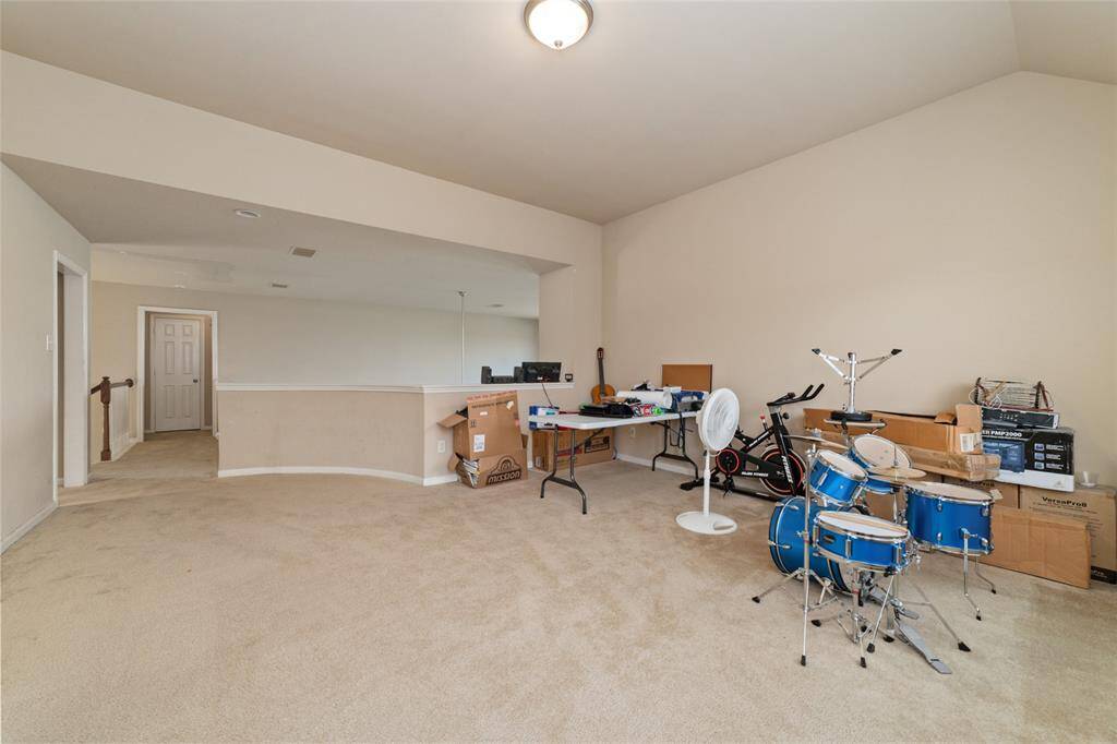 Game room is over-shadow the family room downstair.
