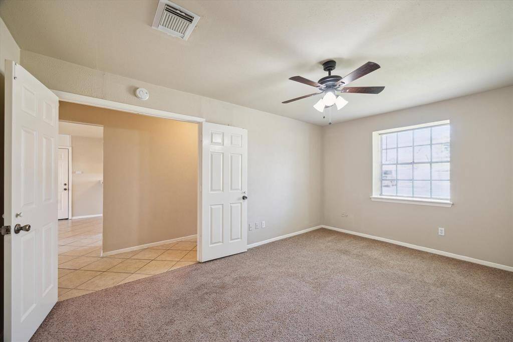 Current view of primary bedroom.
