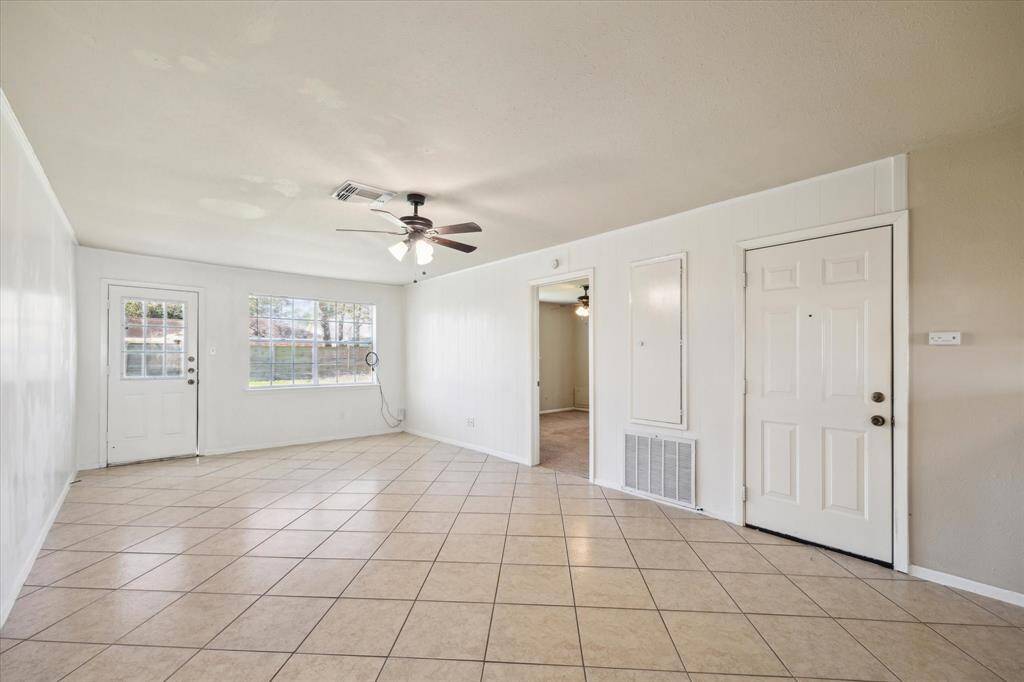 Current view of the main living area.