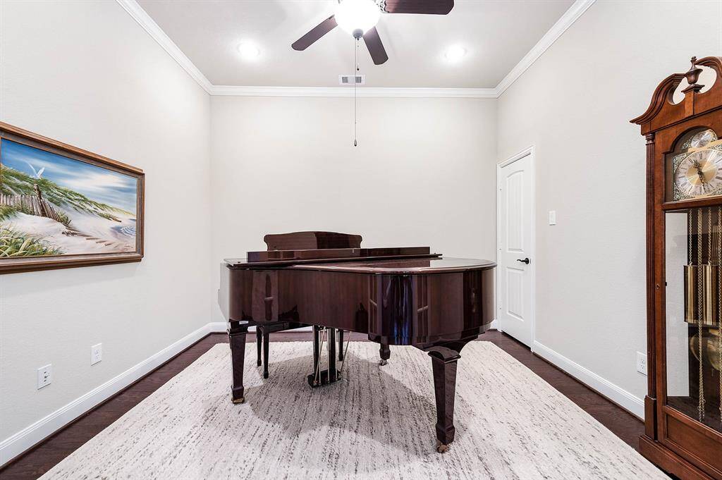 Spacious home office/study can be used for all of your needs.