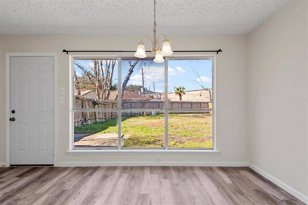 Huge windows for lots of natural light.