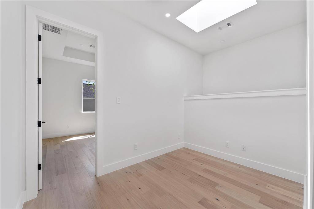 Flex Space with skylight for tons of natural light.