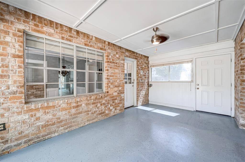The sun room is perfect for relaxing!