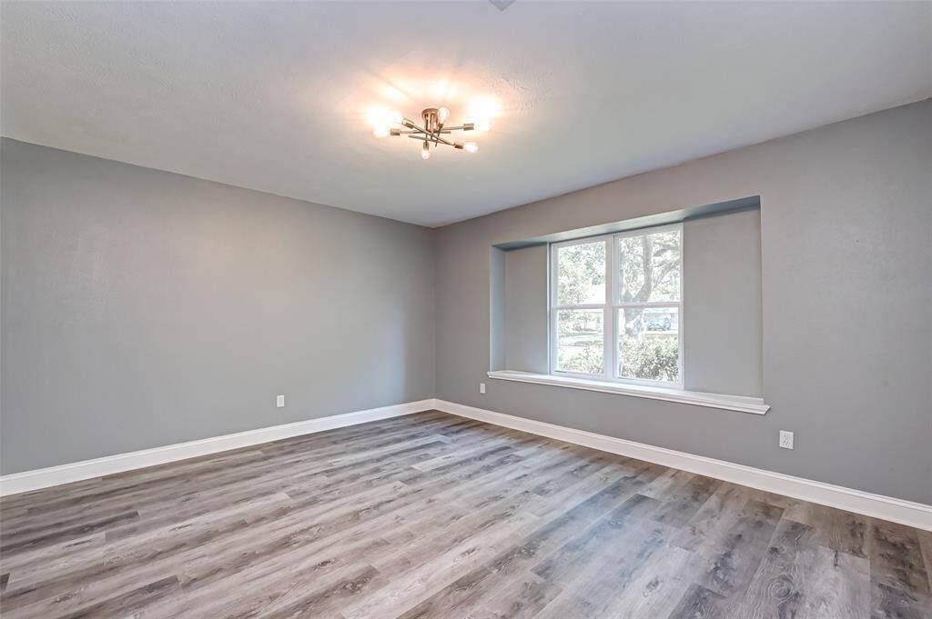 The den is perfect for a sitting area.