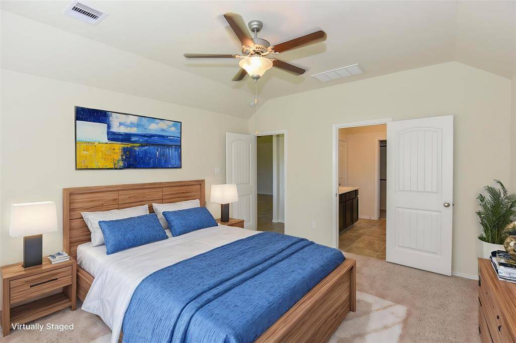 Primary Bedroom - Virtually Staged