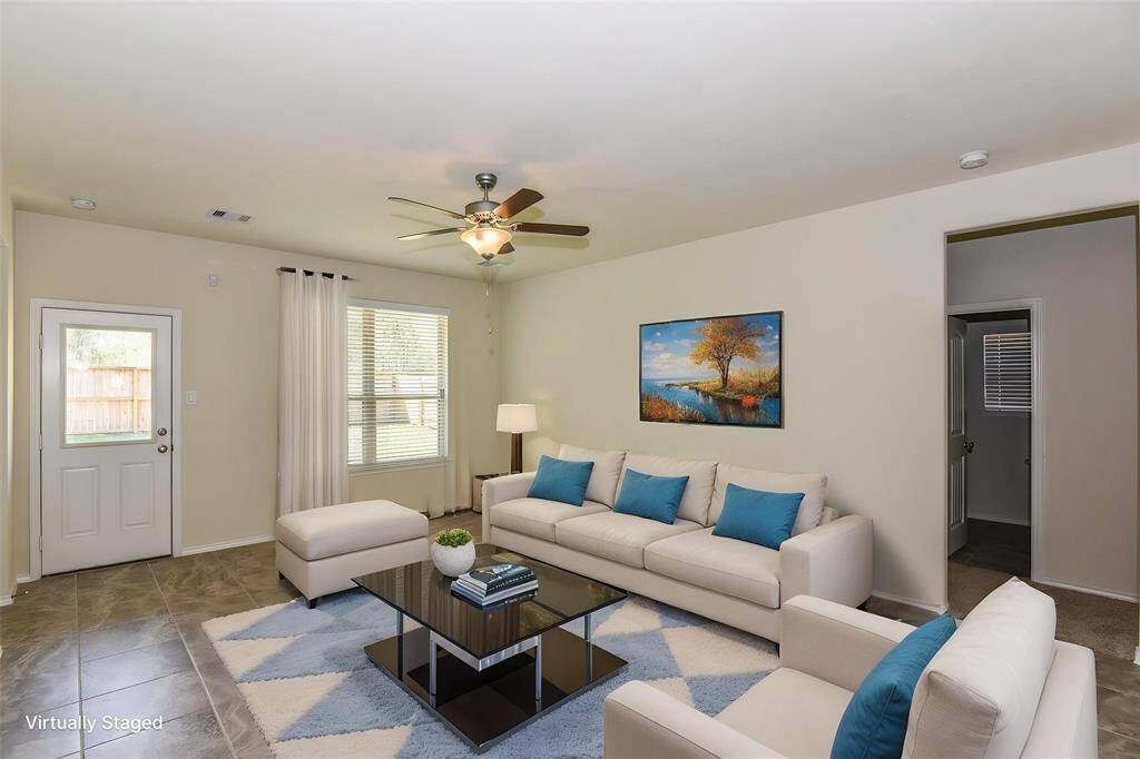 Living Room - Virtually Staged