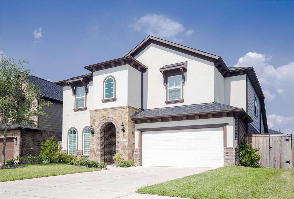 Nice house is in gated community.