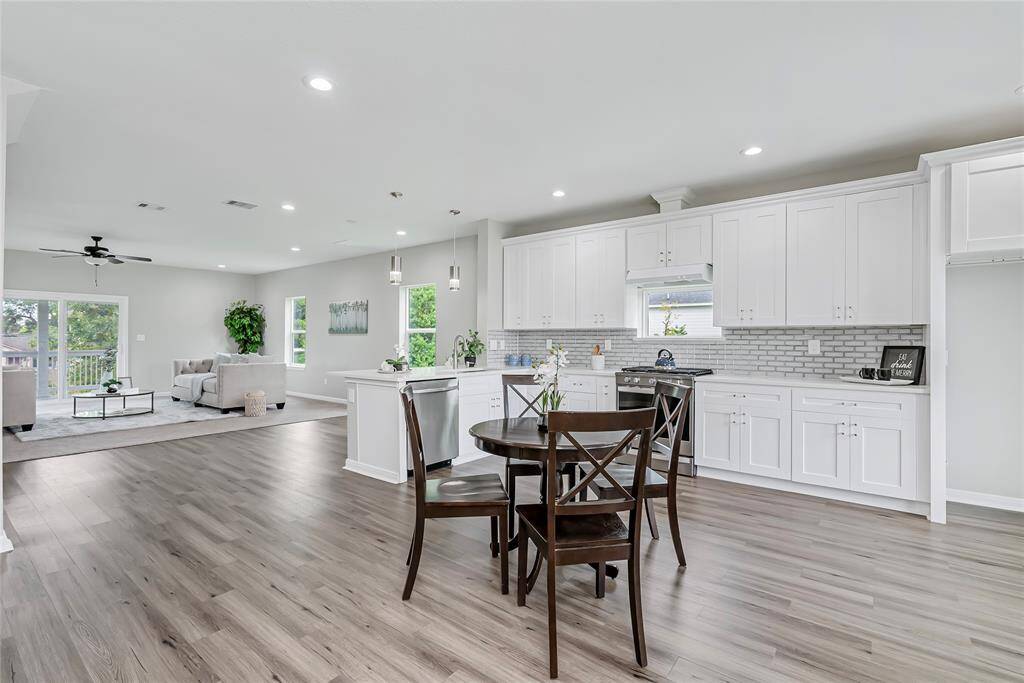 Welcome Home! This beautifully modern home has an OPEN CONCEPT design with many windows!