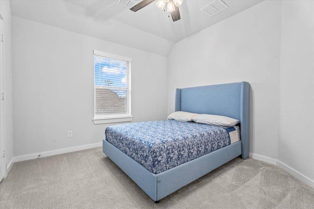 This is the third of the three bedrooms upstairs.