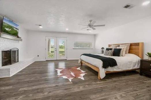 Welcome to the large primary suite that feels like you are on vacation or a high-end retreat!