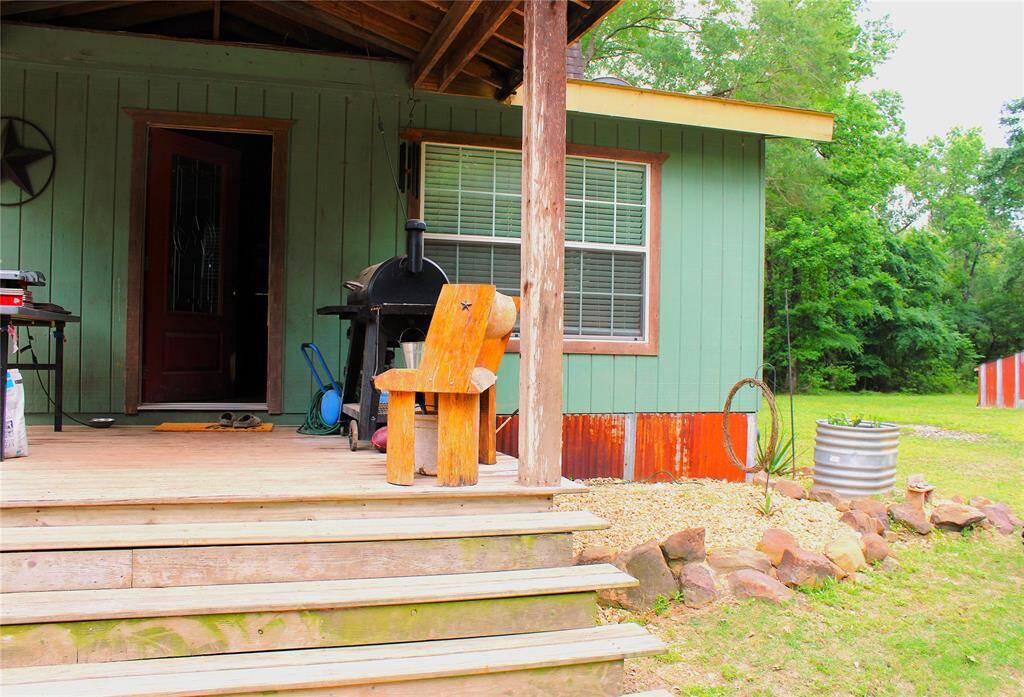 Enjoy evenings on your large porch