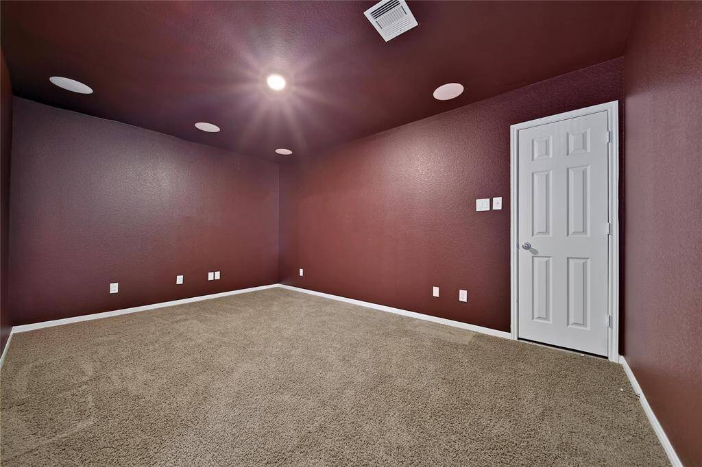 Media room for game and movie nights!