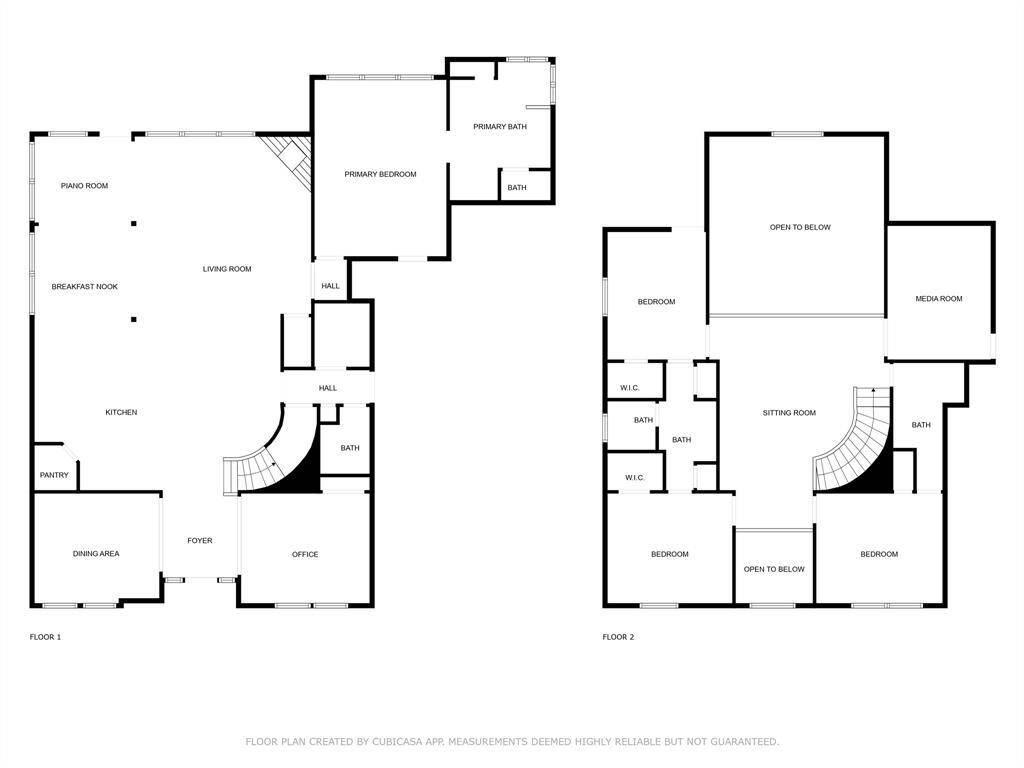 Complete floorplan