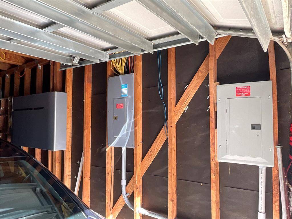 Solar Panel Amenities inside garage