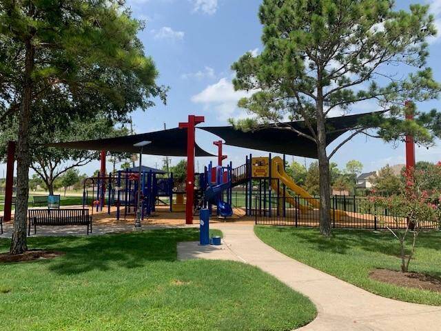 One of several playgrounds