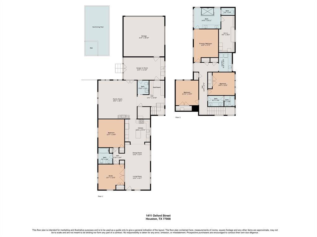 Floor plan- for marketing purposes only. Buyer to verify dimensions and accuracy.