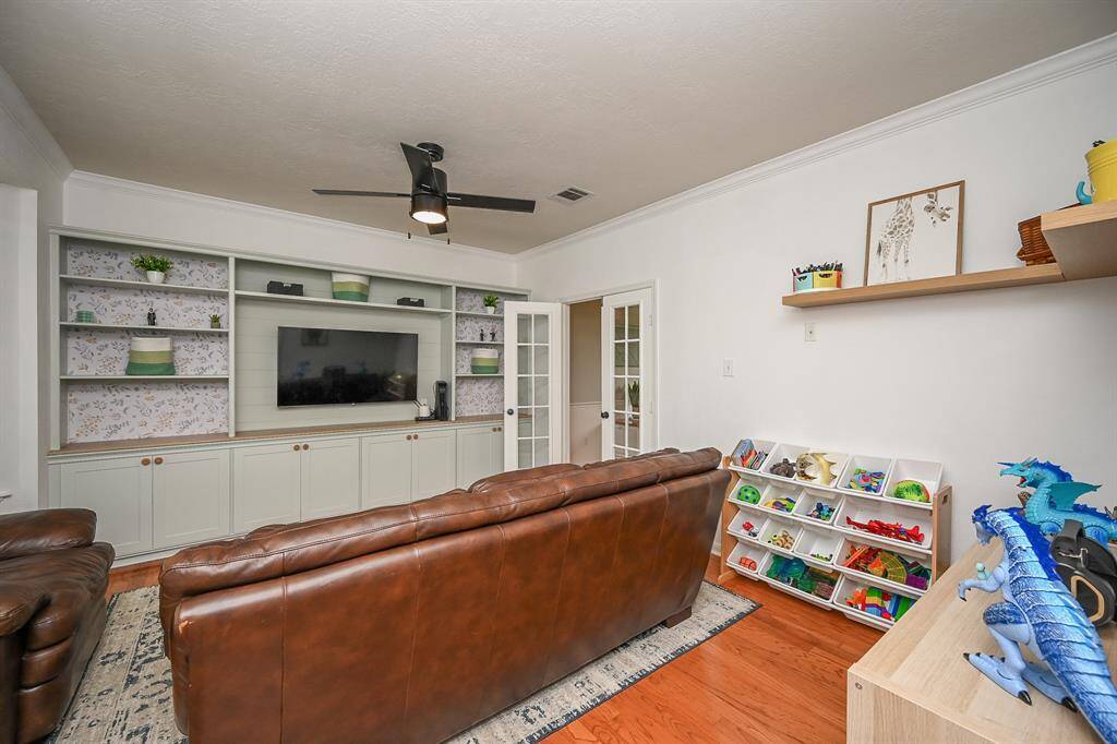 This bonus room can be an office or game room for the kids