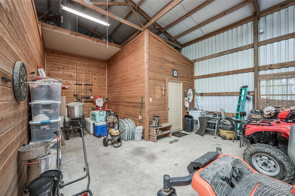 Workshop and storage attached to the guesthouse