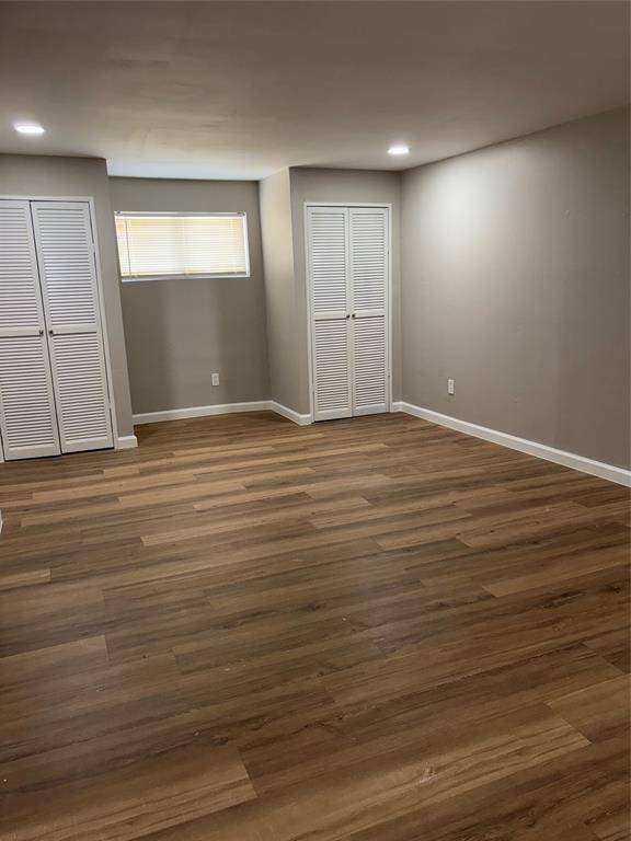 4 closets and really cute window seat in the primary bedroom