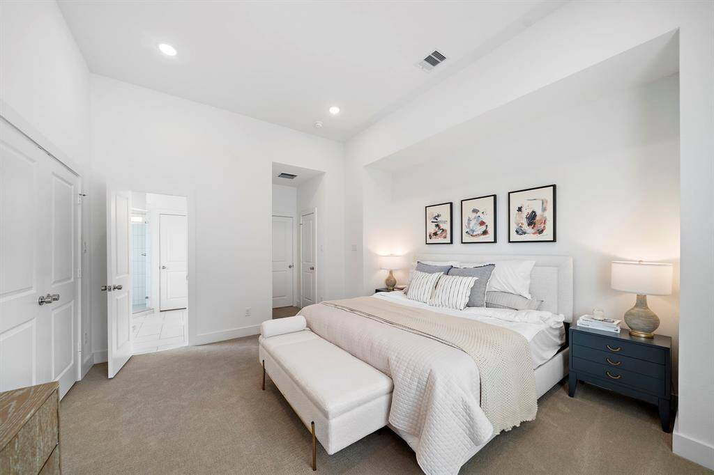 Photos are representative of another completed unit in the same community.