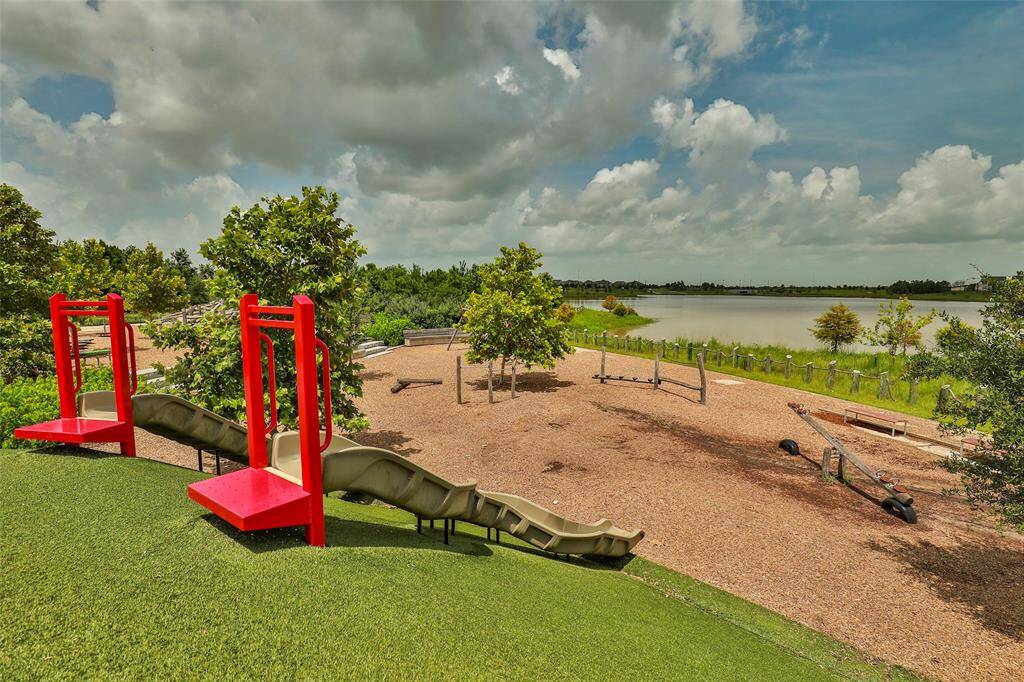 Josey Lake Park is just one of the parks in the community with beautiful lake views.