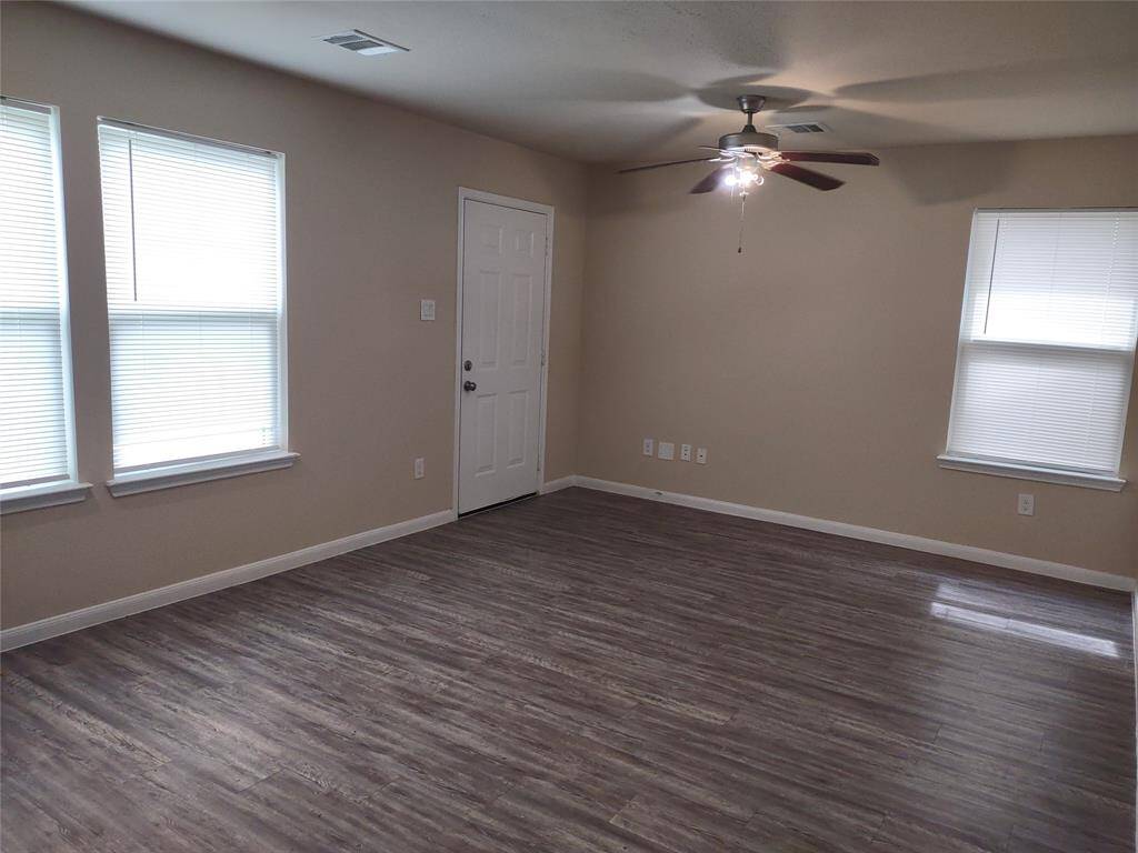 A view of the Living Room from the Kitchen area