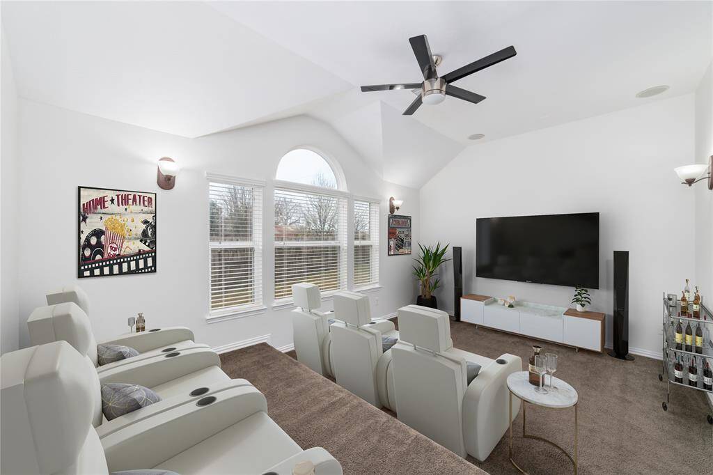 MEDIA ROOM * Virtual Staging *