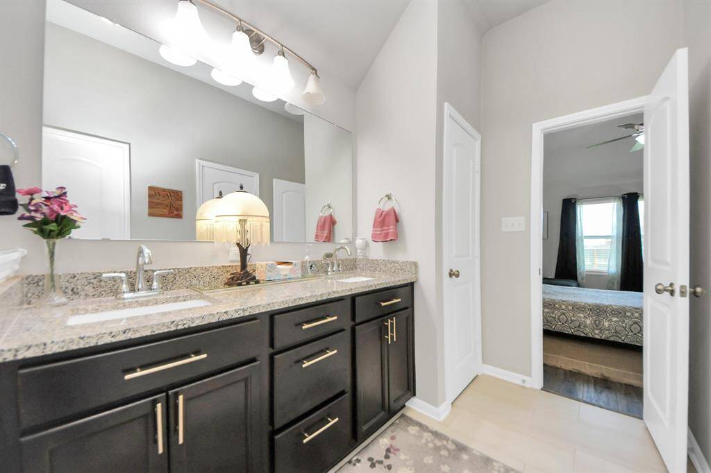 Primary Bath with shower and Tub