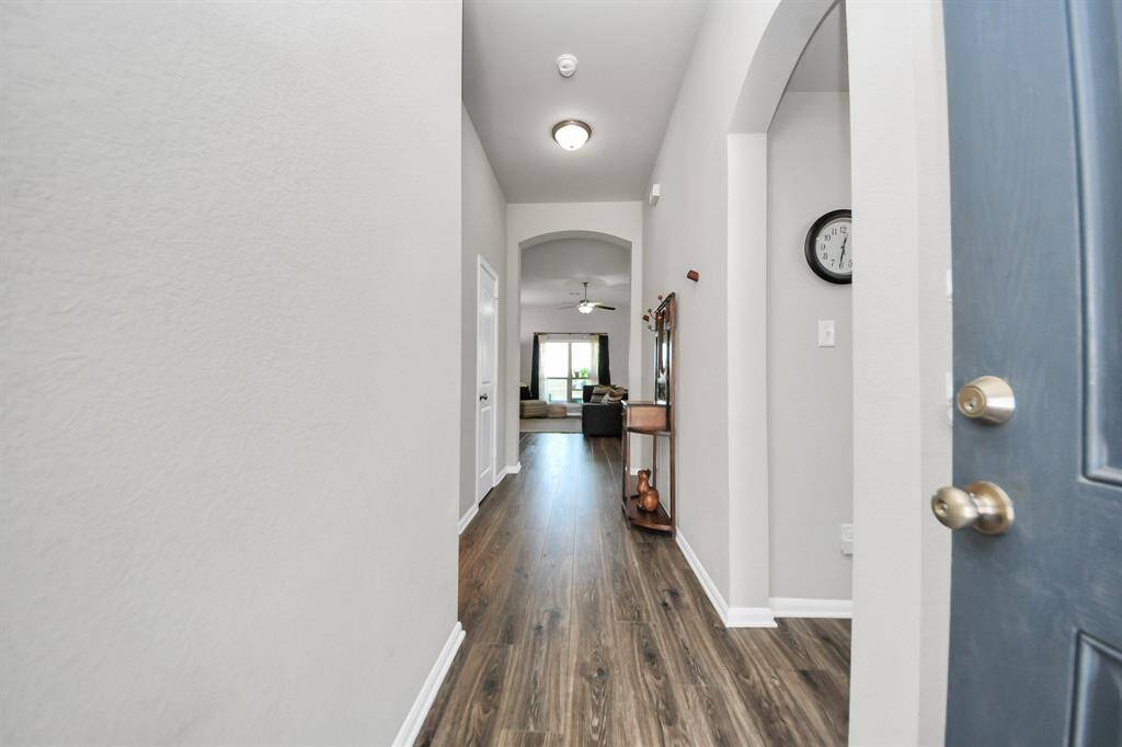 View as you enter front door.