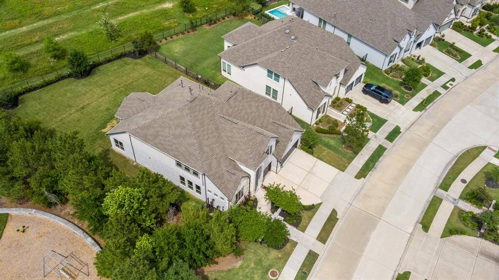 Enjoy this corner lot with no rear neighbors.