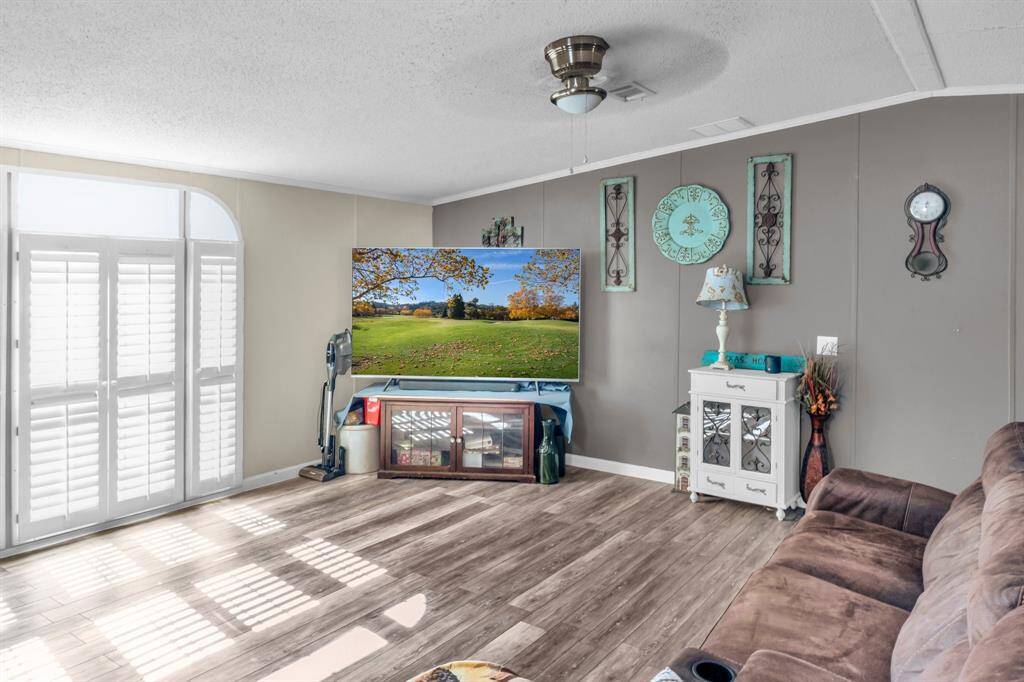 spacious living room.